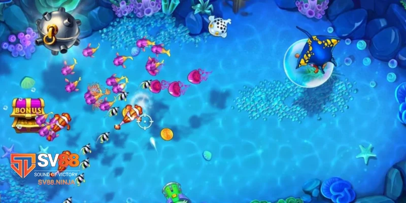 Thế giới cá phong phú và đa dạng trong Mega Fishing